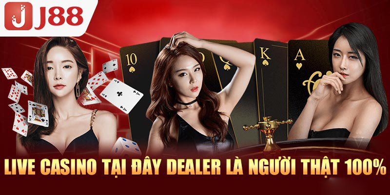 Hướng dẫn người chơi cơ bản về cách cá cược live casino J88